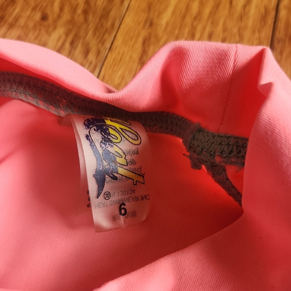 Pink Swim Rashguard with Sun Protection - Picture 2 of 2